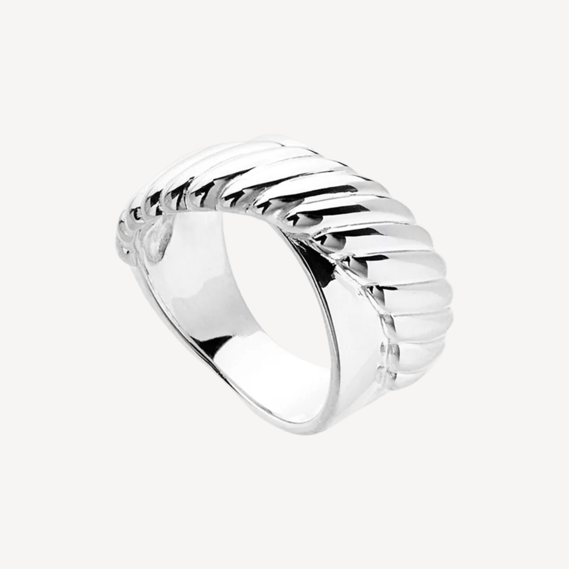 Najo Tidal Ring Silver
