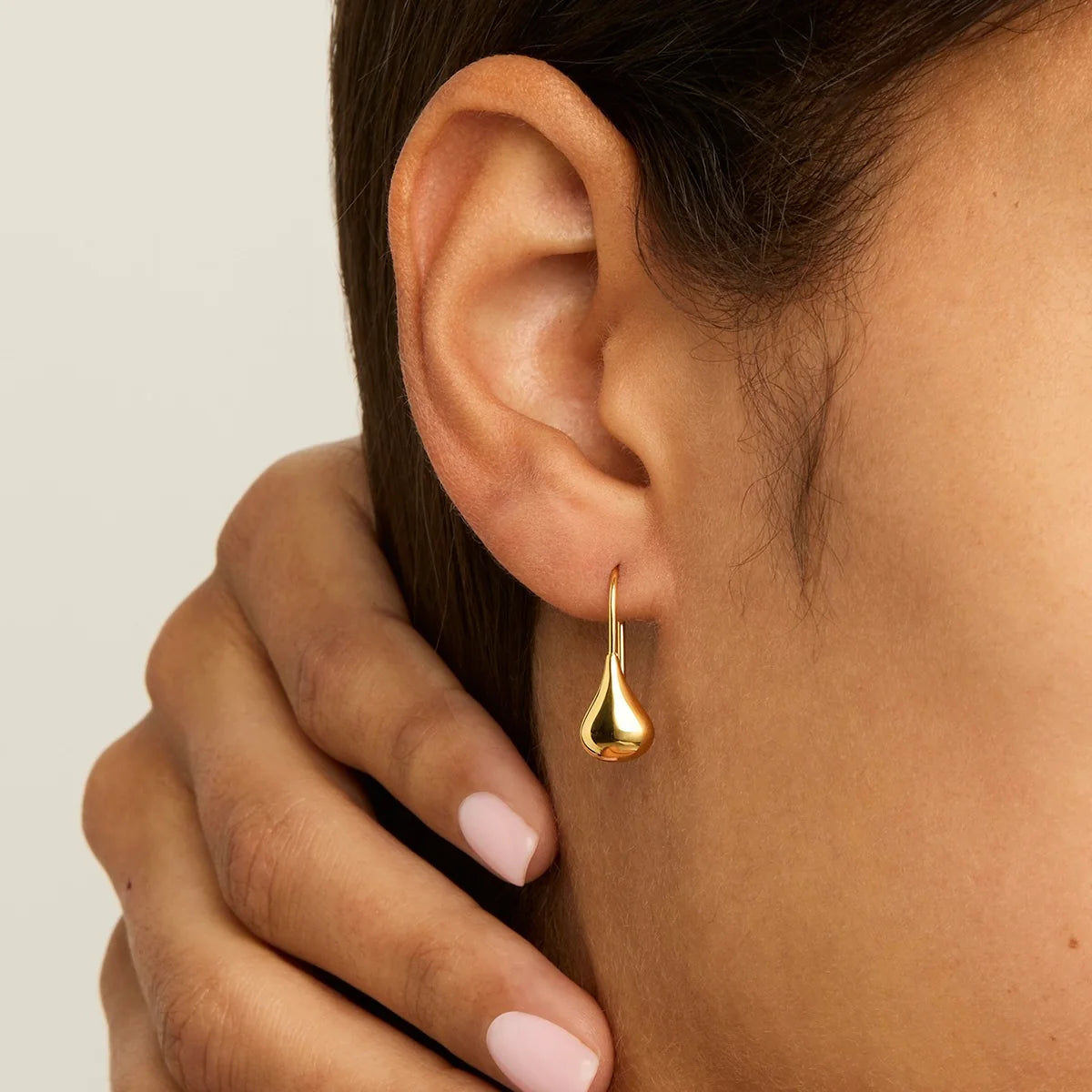 Najo Baby Tears Earrings - Gold