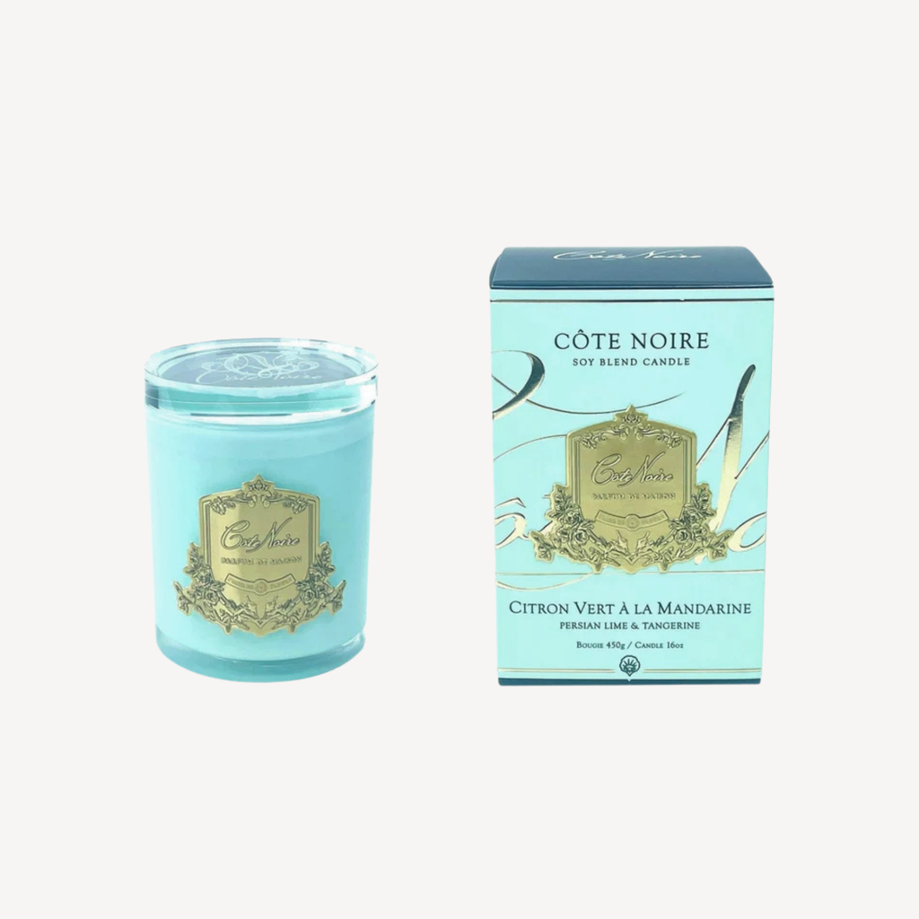 Côte Noire *LIMITED EDITION* Tiffany Jade Vessel with Gold Badge - Persian Lime