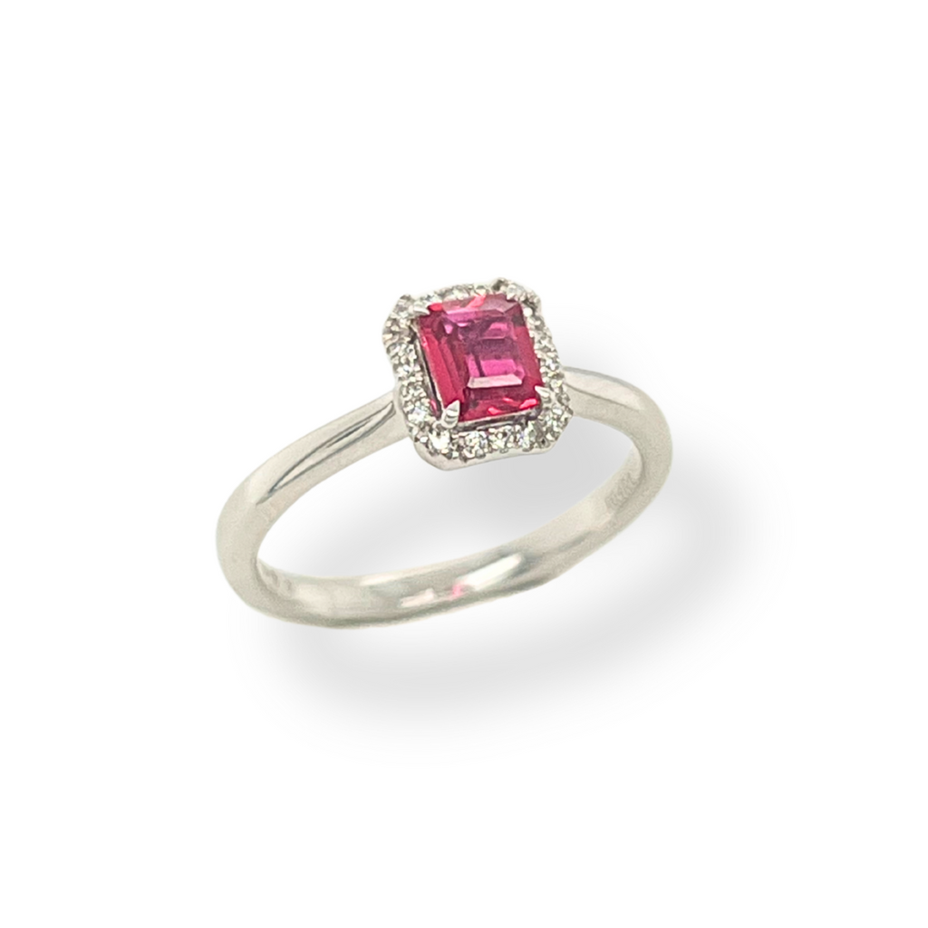 18ct Ruby and Diamond Ring