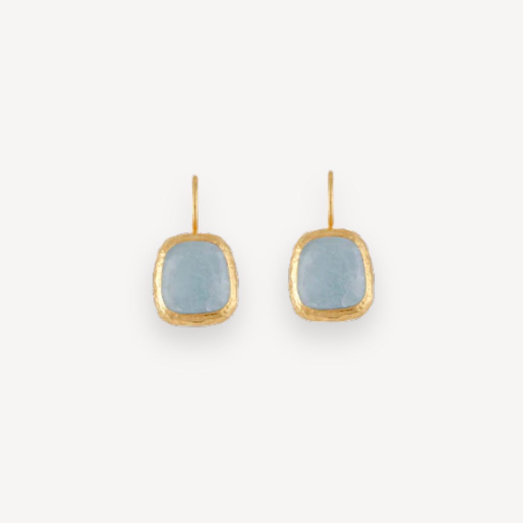 Bianc Muse Earrings in Aquamarine