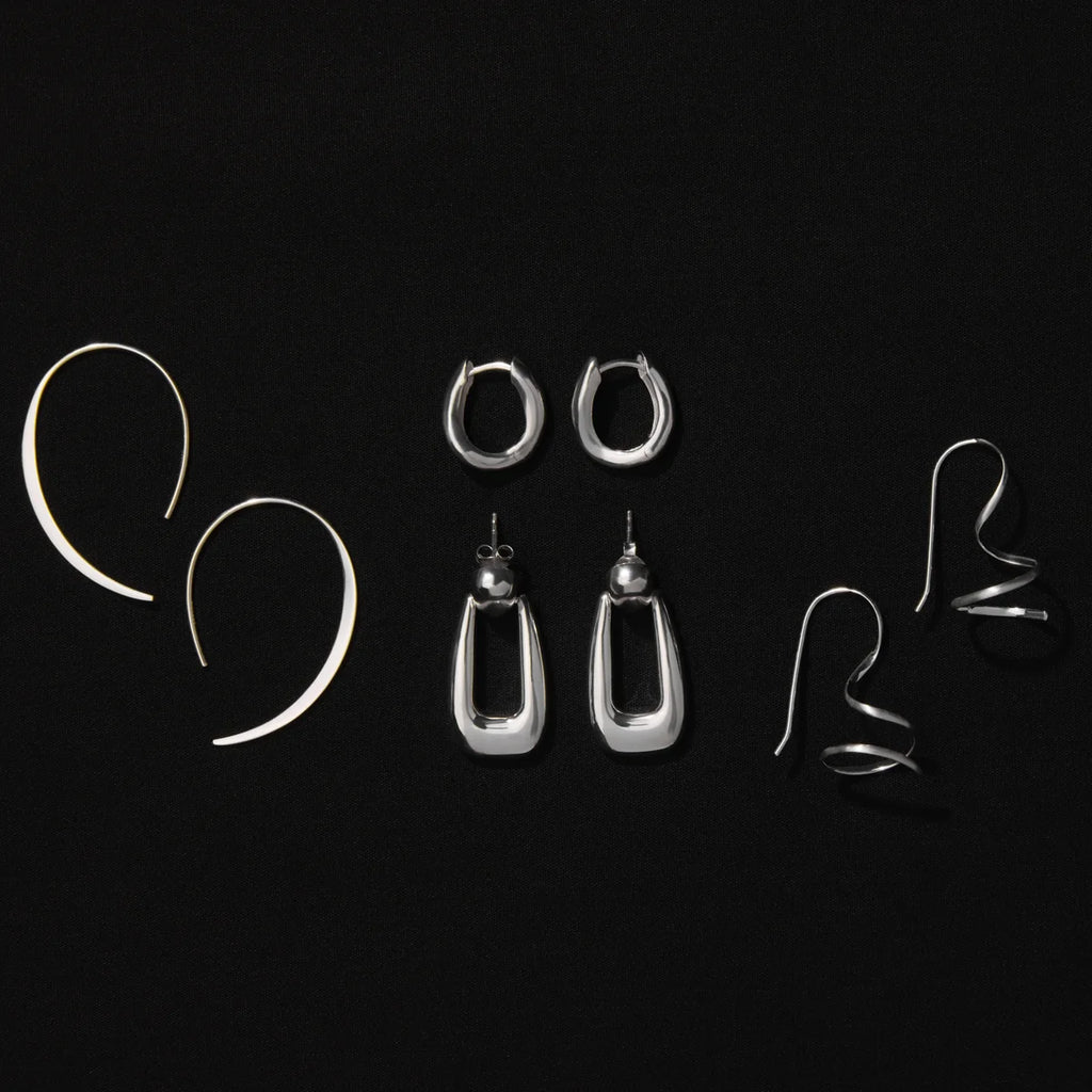 Najo Balm Earrings - Silver