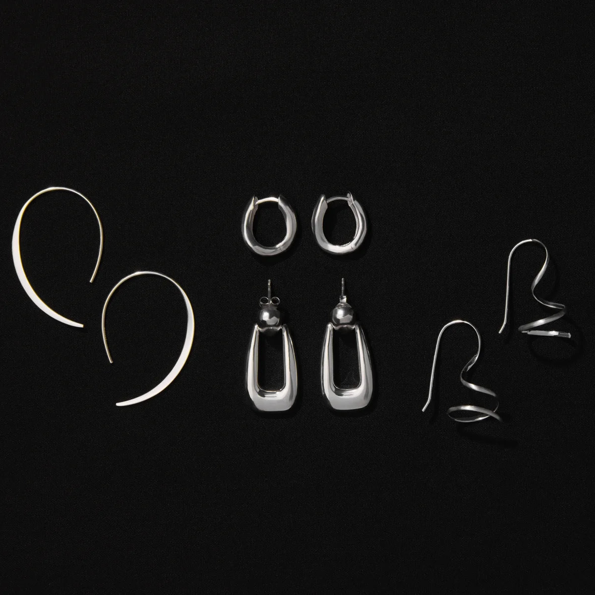 Najo Balm Earrings - Silver