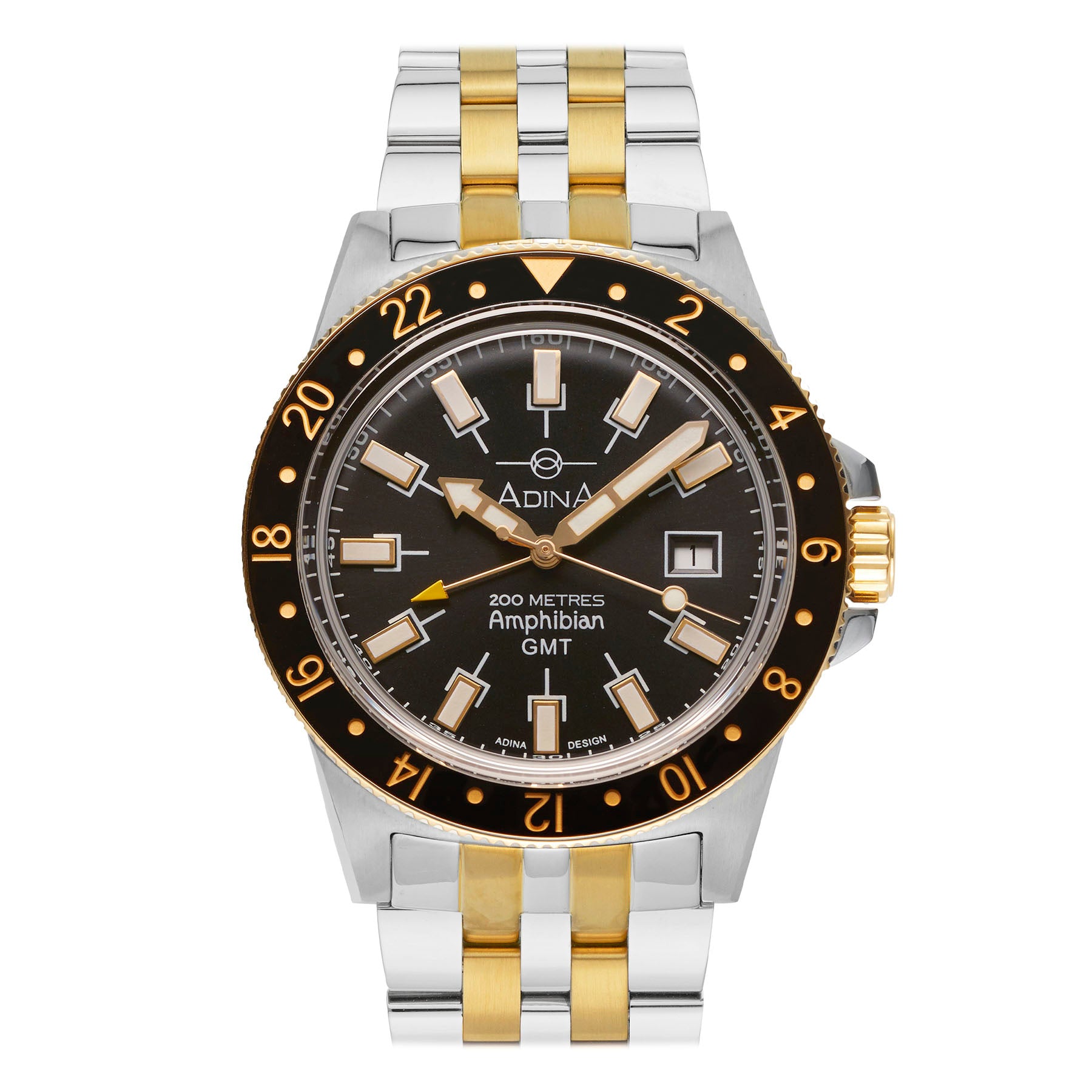 Adina Amphibian Vintage Dive Watch CT119T2XB