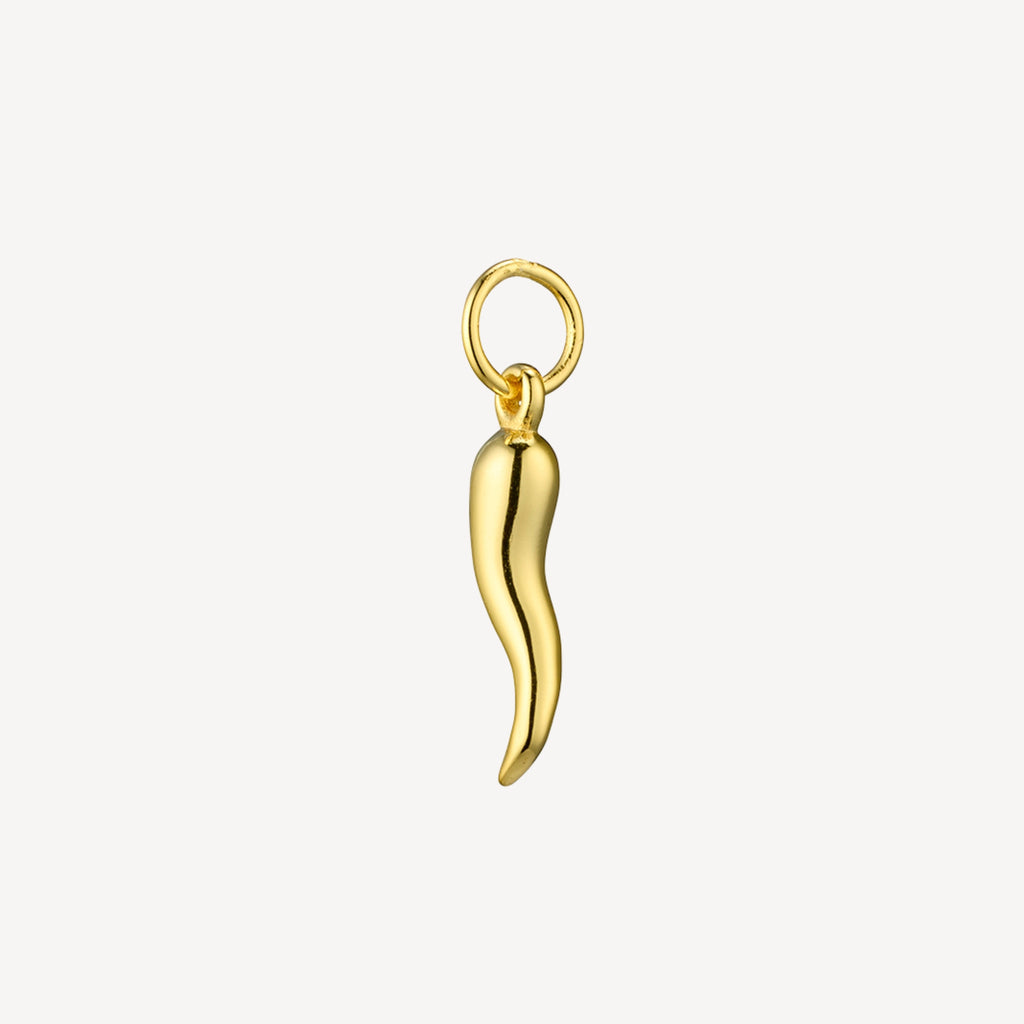 Sterling Silver Cornicello “little horn” Pendant