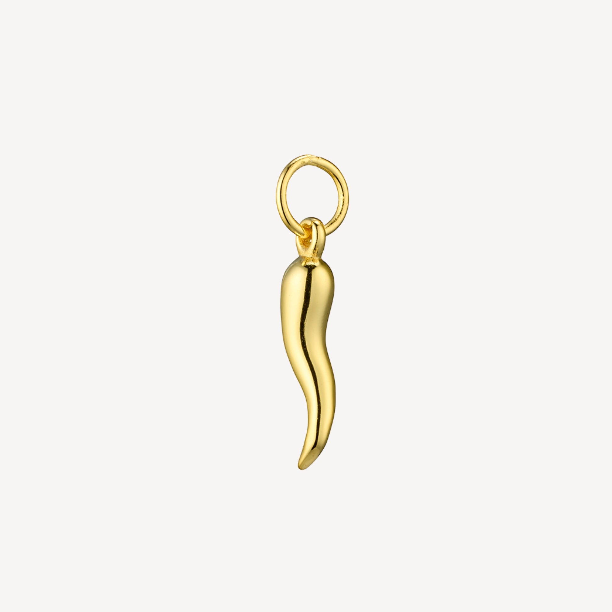 Sterling Silver Cornicello “little horn” Pendant