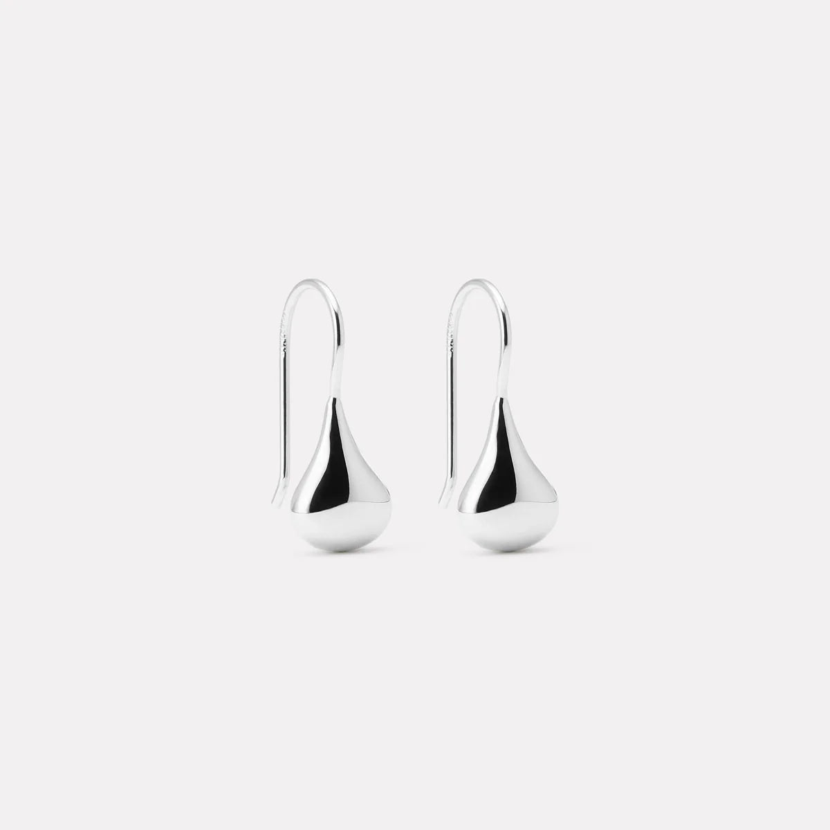 Najo Baby Tears Earrings - Silver