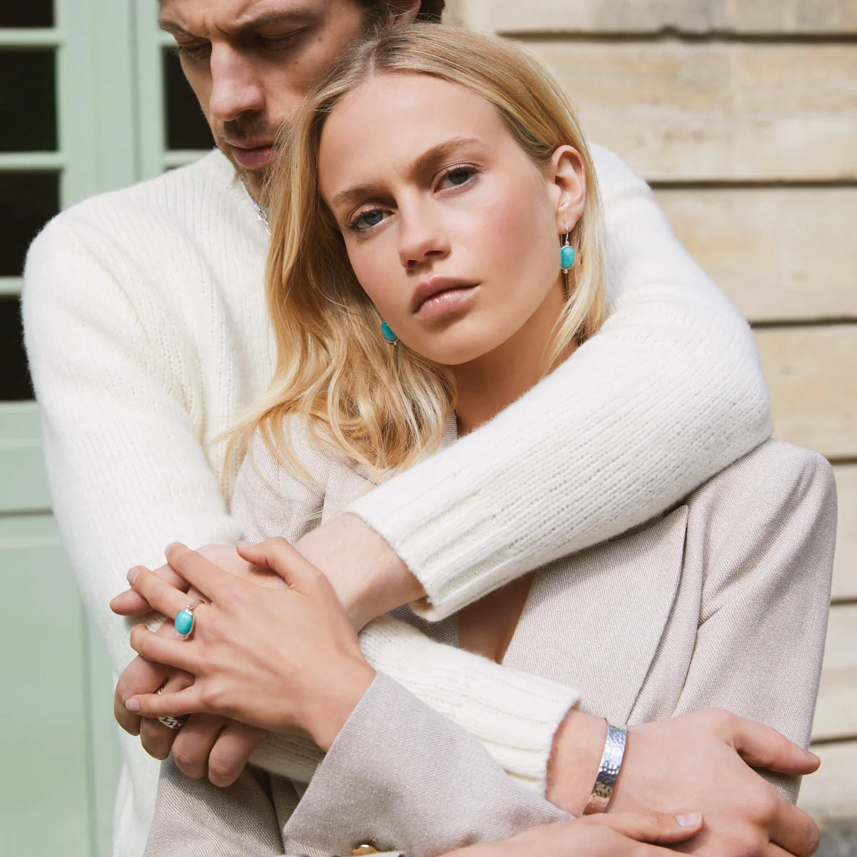Fleur Amazonite Earrings Najo