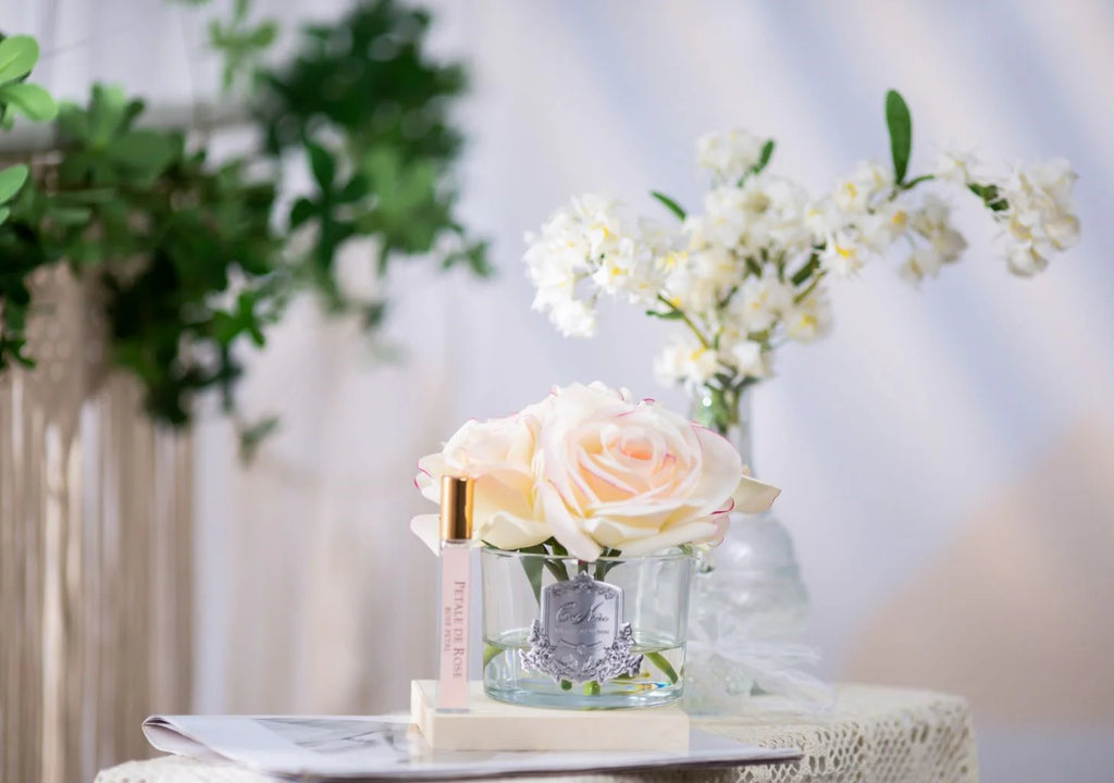 Côte Noire - Perfumed Natural Touch 5 Roses - Clear - Pink Blush