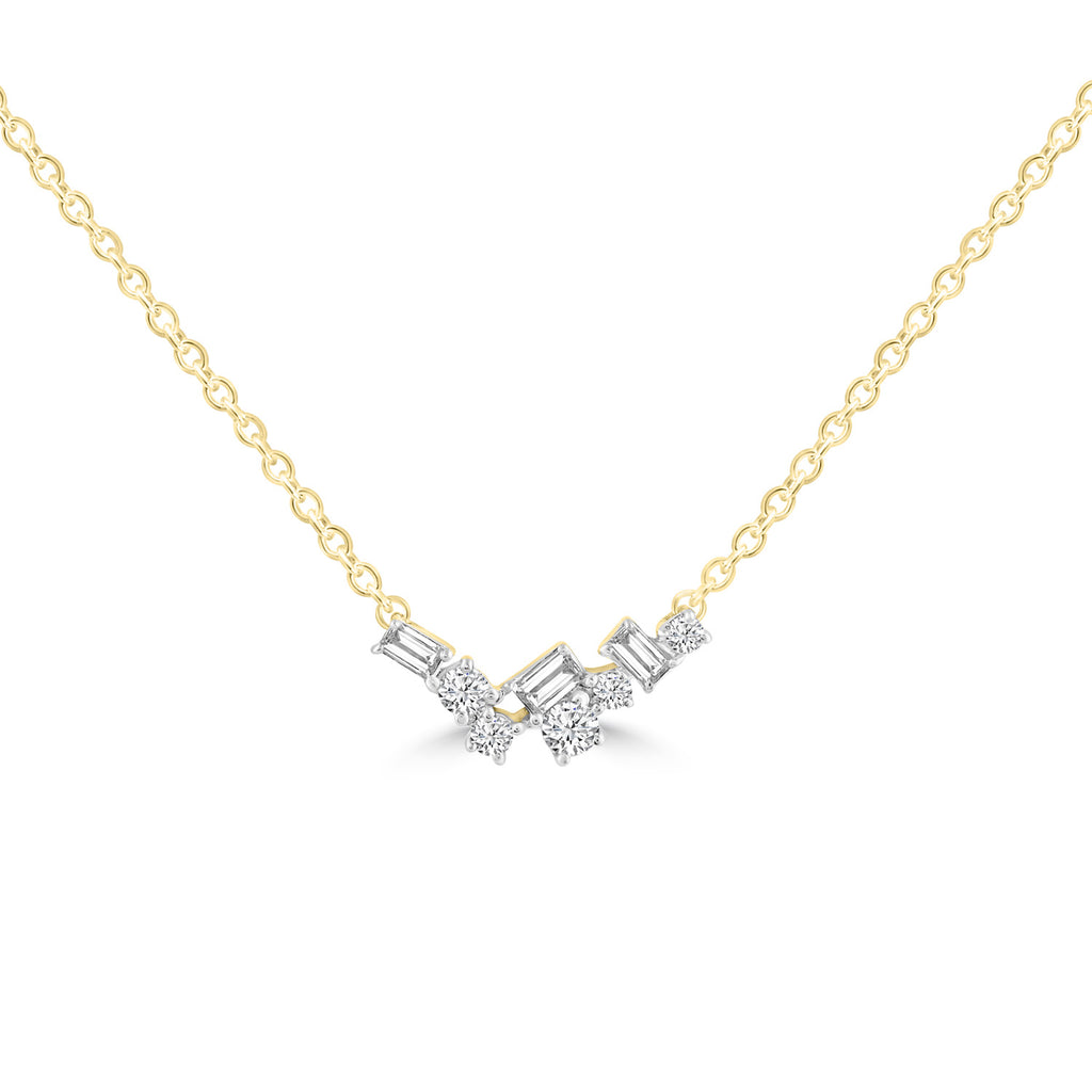 9ct Constellate Diamond Petite Necklace