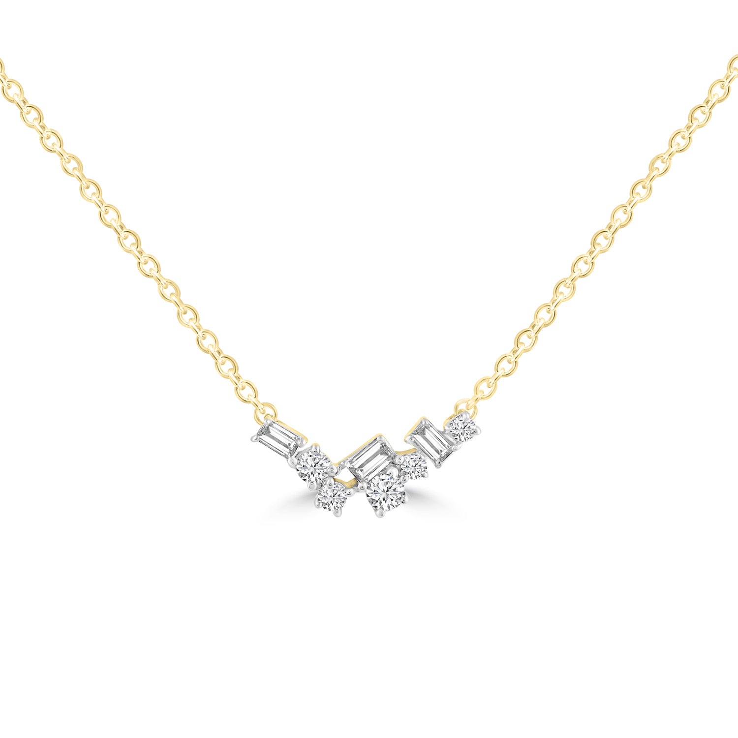 9ct Constellate Diamond Petite Necklace