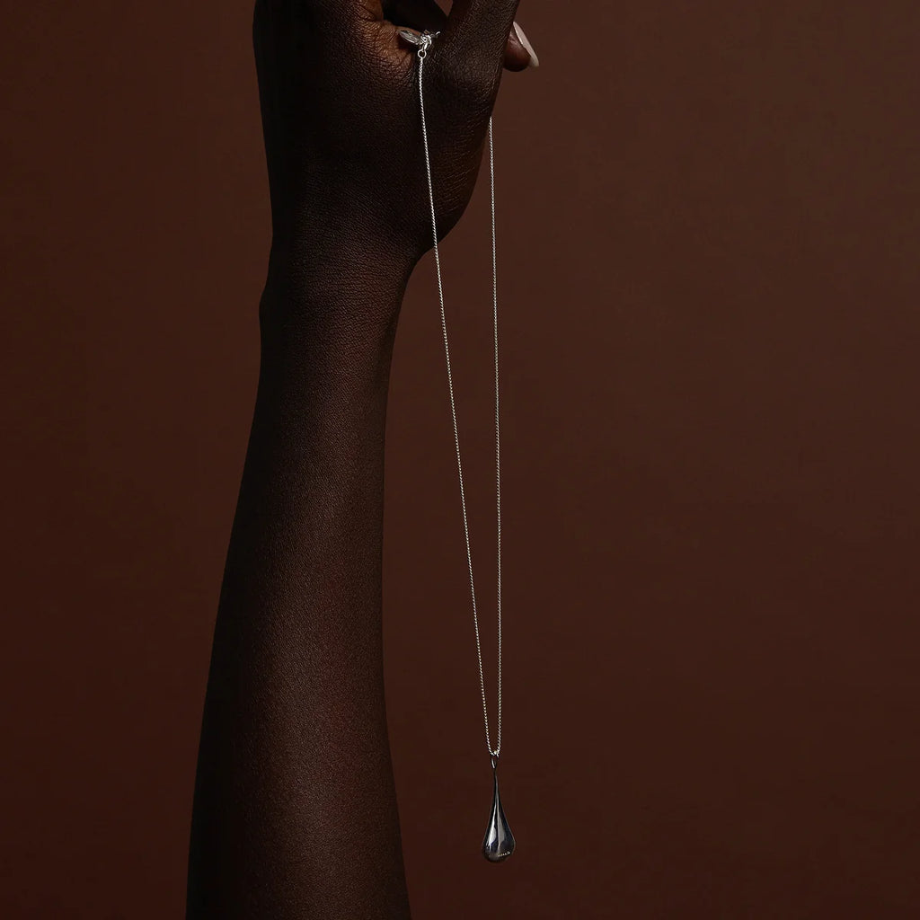 Najo My Silent Tears Necklace - Silver