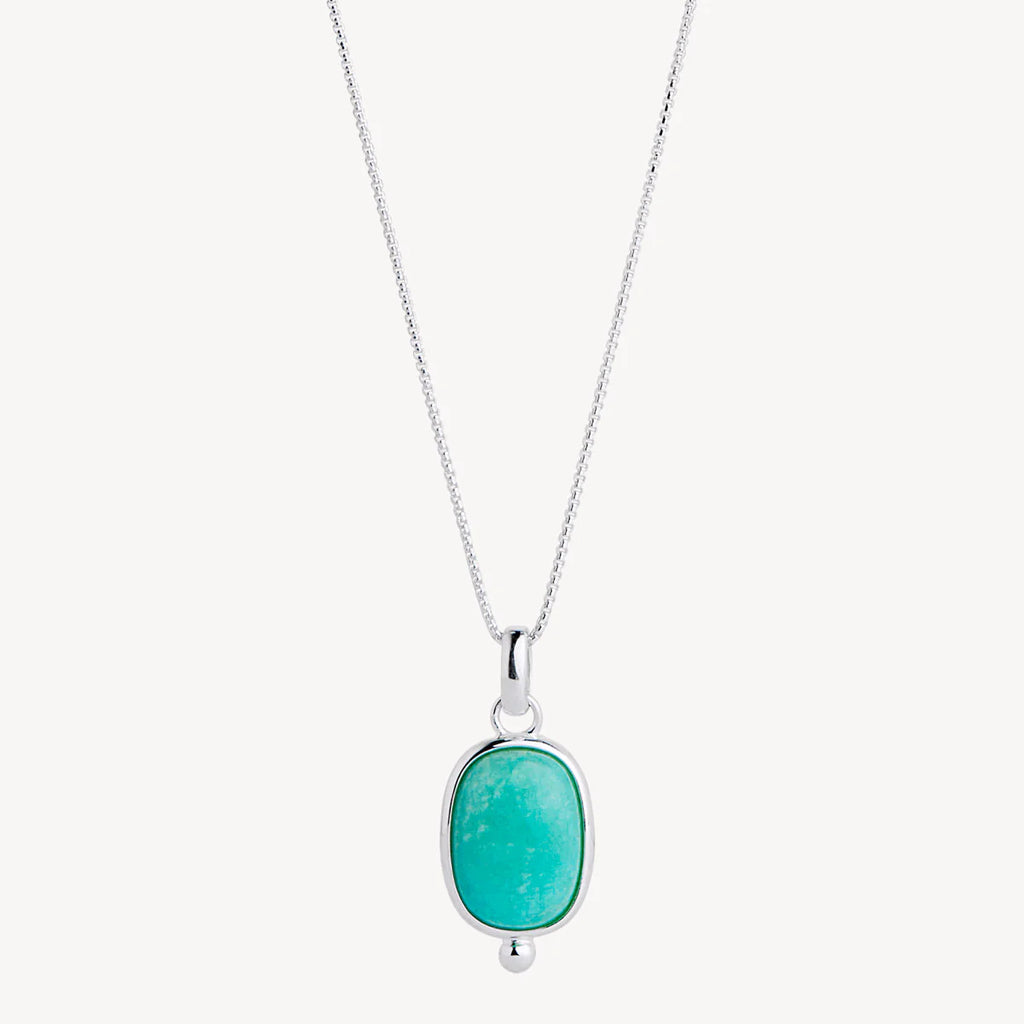 Fleur Amazonite Pendant Najo