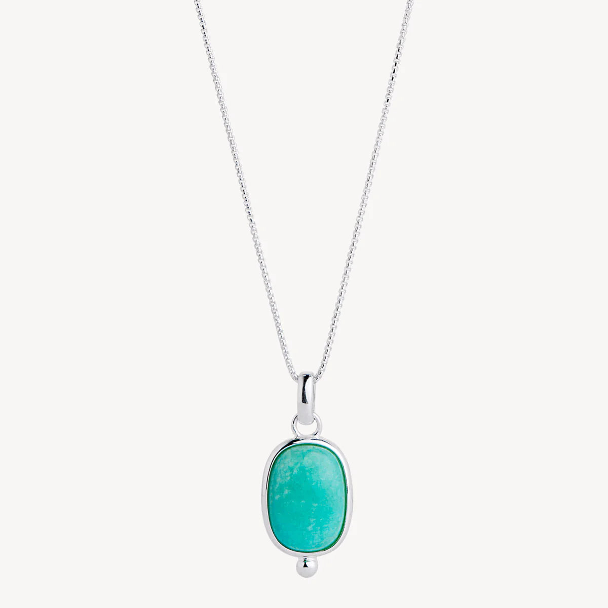 Fleur Amazonite Pendant Najo