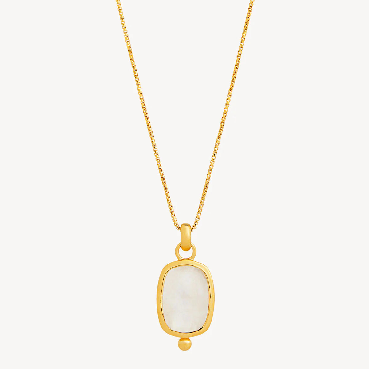 Najo Fleur Rainbow Moonstone Pendant Najo