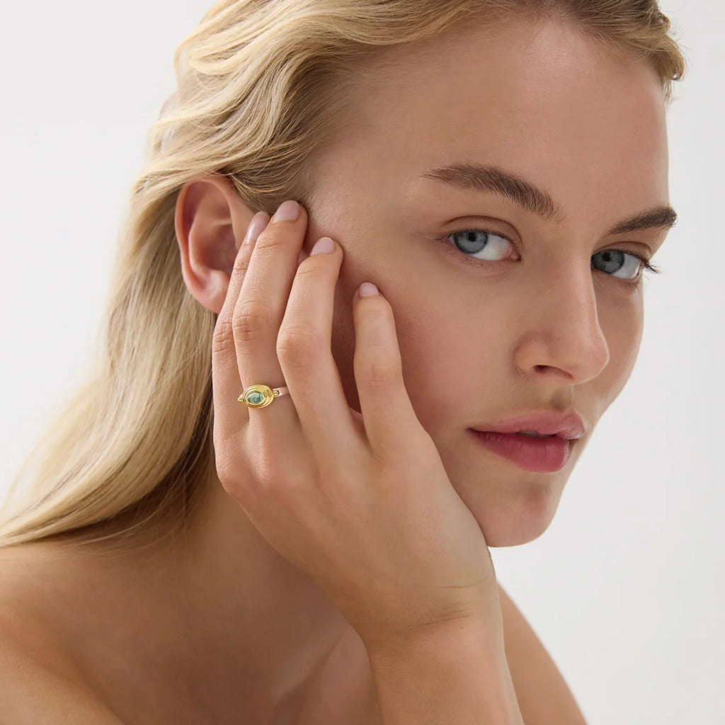Najo Horizon Blue Topaz Ring
