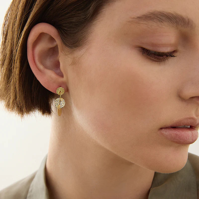Milleluci Circular Petite Earrings Najo